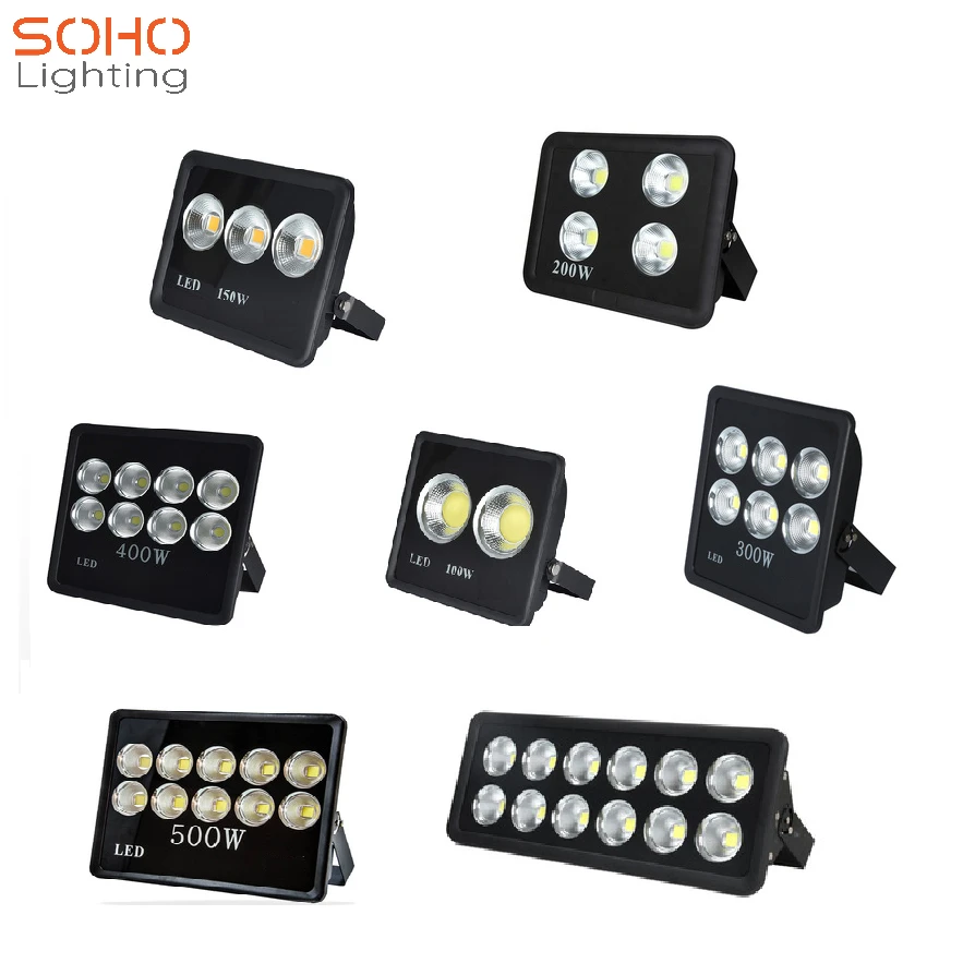 Đ&egrave;n pha ch&eacute;n c&ocirc;ng suất 50W-600W