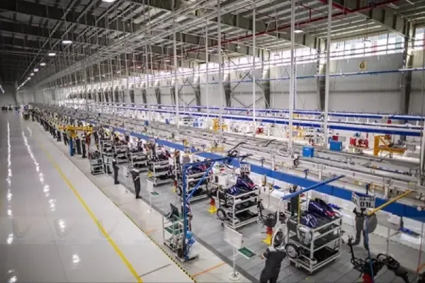 Khu vực sản xuất cơ khí